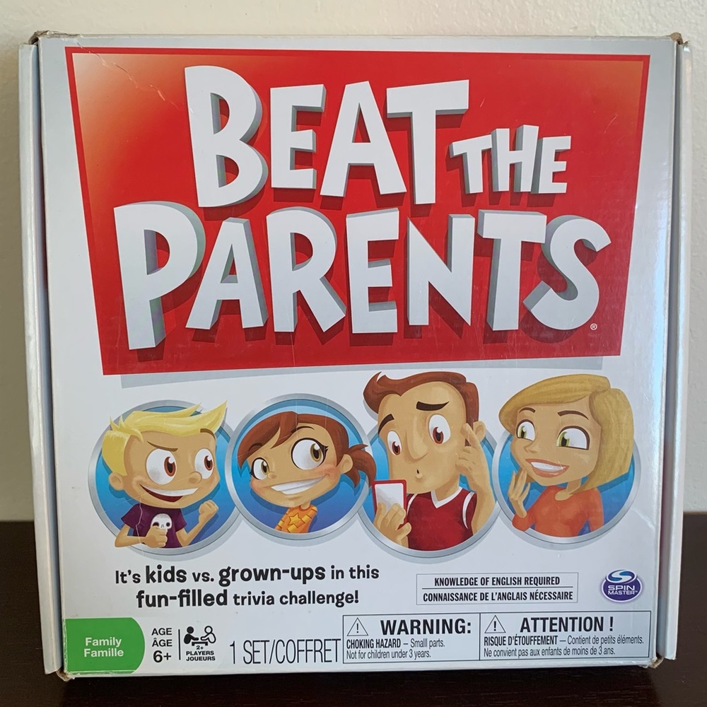 Family Board Game-Beat the Parents